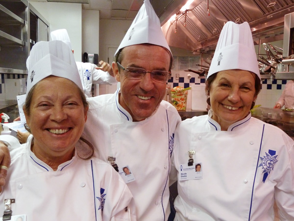 Le Cordon Blue, Lesson 1 Susan, Andre & Nicole Le Cordon Blue, Lesson 1 Susan, Andre & Nicole