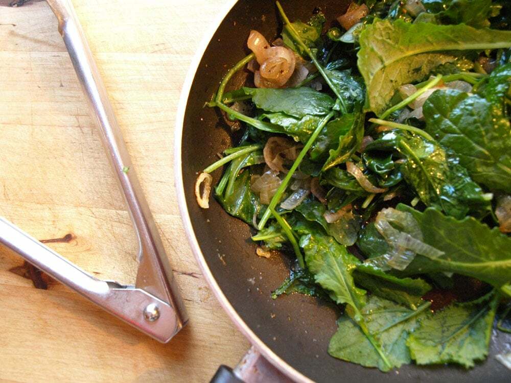 Wilted Baby Kale Simple Sides Food Gypsy