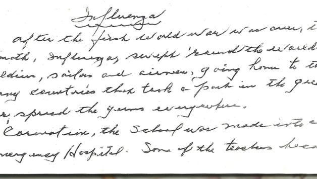 Pandemic 1918, A Grandmother’s Notes - Food Gypsy